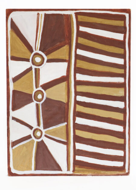 MARGARET   RARRU GARRAWURRA <br><I>Garrawurra body paint designs</I>