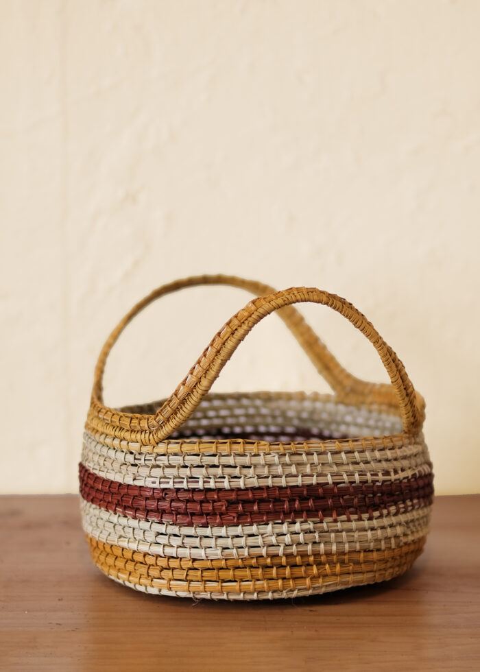 SUSAN  YIRRAWURR <br><I>Gunga bathi (pandanus basket)</I>