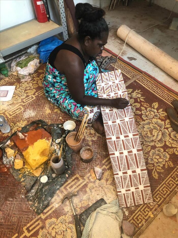 SUSAN  YIRRAWURR <br><I>Gunga bathi (pandanus basket)</I> - Image 2