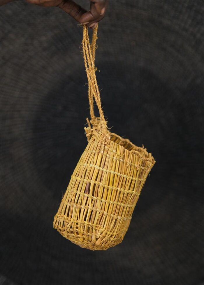 RUBYANNE  DJINDATA <br><I>Miṉḏirr (conical basket)</I>