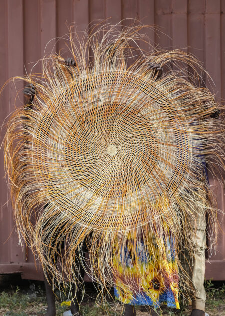 DEBBIE  WUDUWAWUY <br><I> Yindi Gunga mät ( LargePandanus Mat)</I>