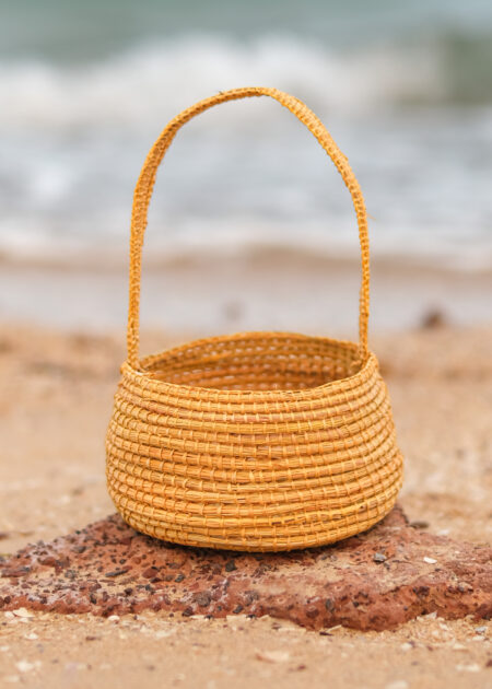 ROSLYN  MARKAPUY <br><I>Gunga bathi (pandanus basket)</I>