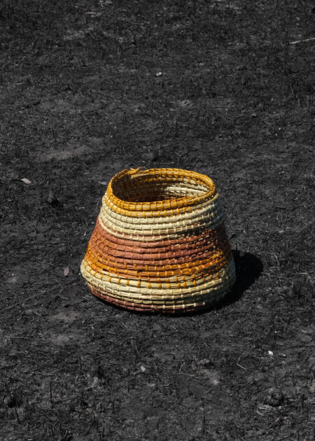 ROSLYN  MARKAPUY <br><I>Gunga bathi (pandanus basket)</I>