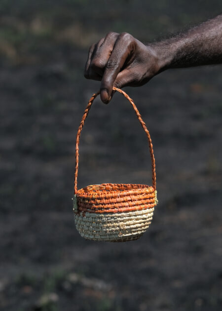 ZIPPORAH  GAYKAMANGU <br><I>Gunga bathi (pandanus basket)</I>
