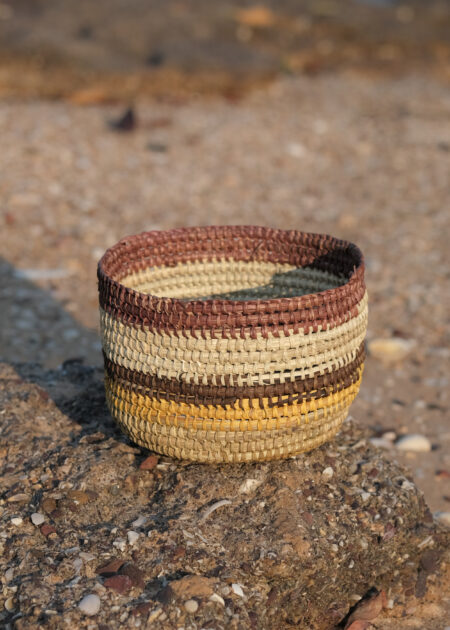 MANDY  BATJULA GAYKAMAŊU <br><I>Gunga bathi (pandanus basket)</I>