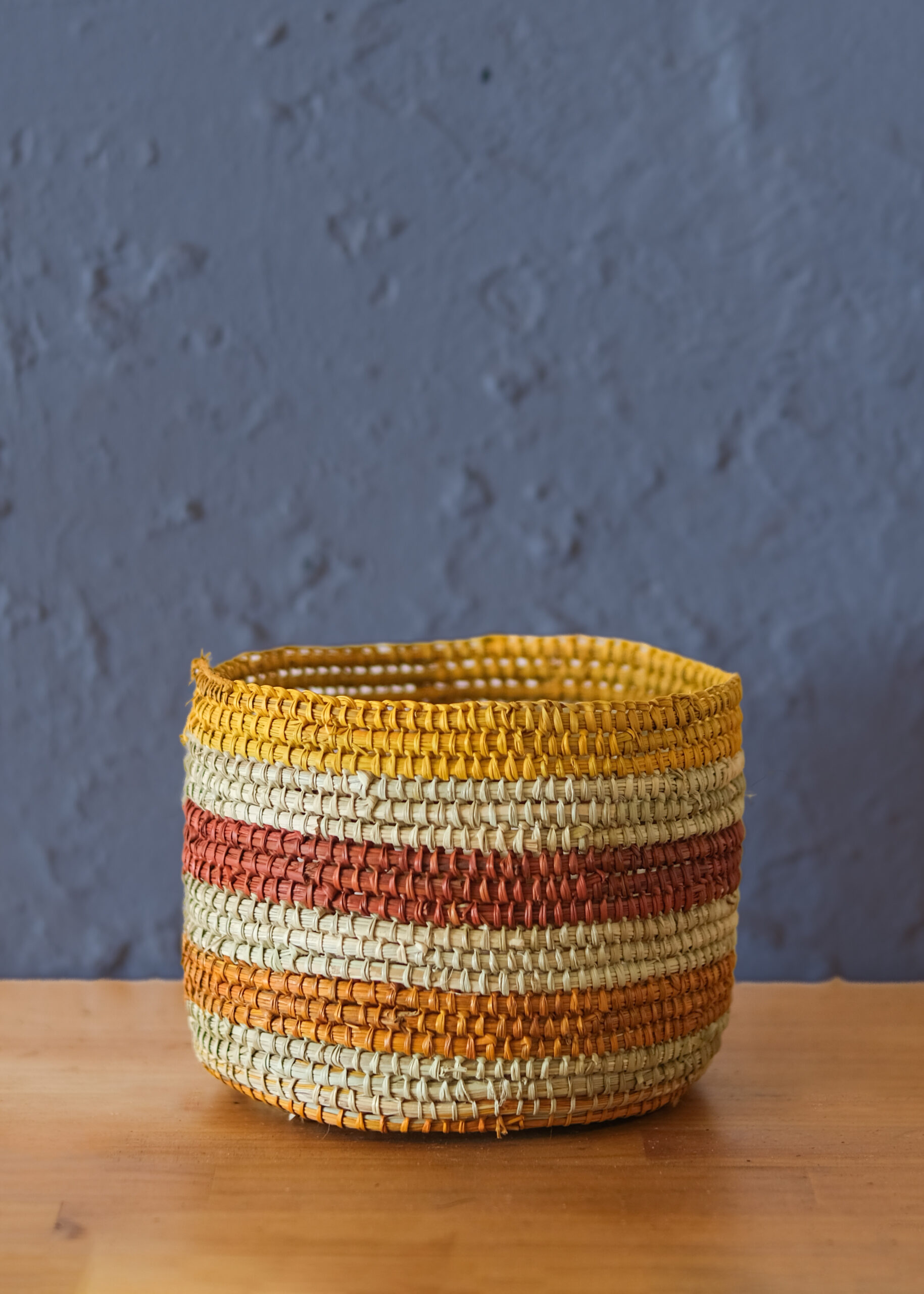 MANDY BATJULA GAYKAMAŊU <br><I>Gunga bathi (pandanus basket)</I>