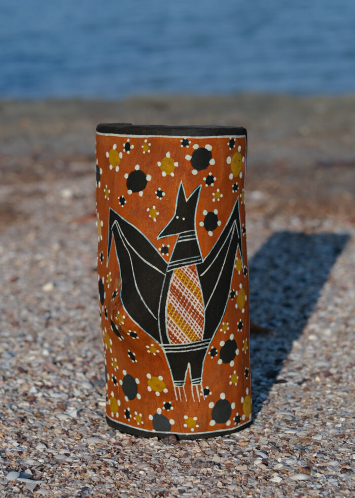 MATTHEW  DJIPURRTJUN <br><I>Warrnyu (Flying Fox) - Ganalbiŋu Malibirr</I>