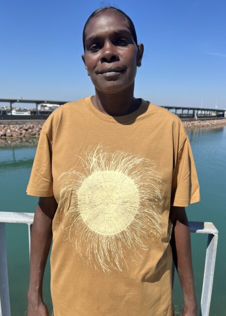 We Weave Tee ~ Susan Balbunga & Ruth Nalmakarra