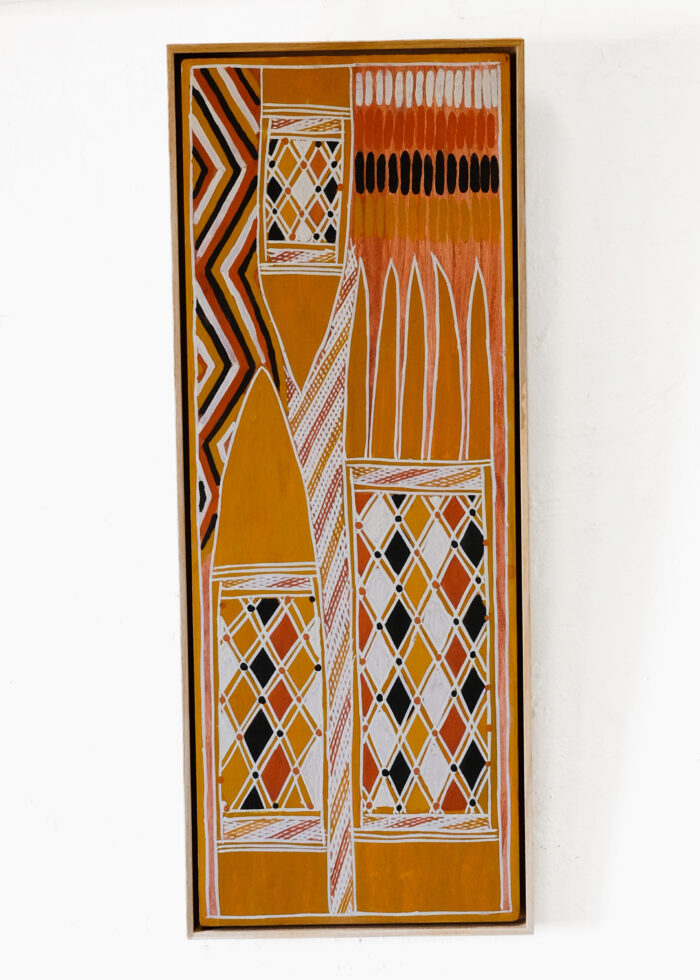 JOE  DHAMANYDJI <br><I>Guku Ŋäṉitji Djiliwirriw (Honey of Djiliwirri)</I>