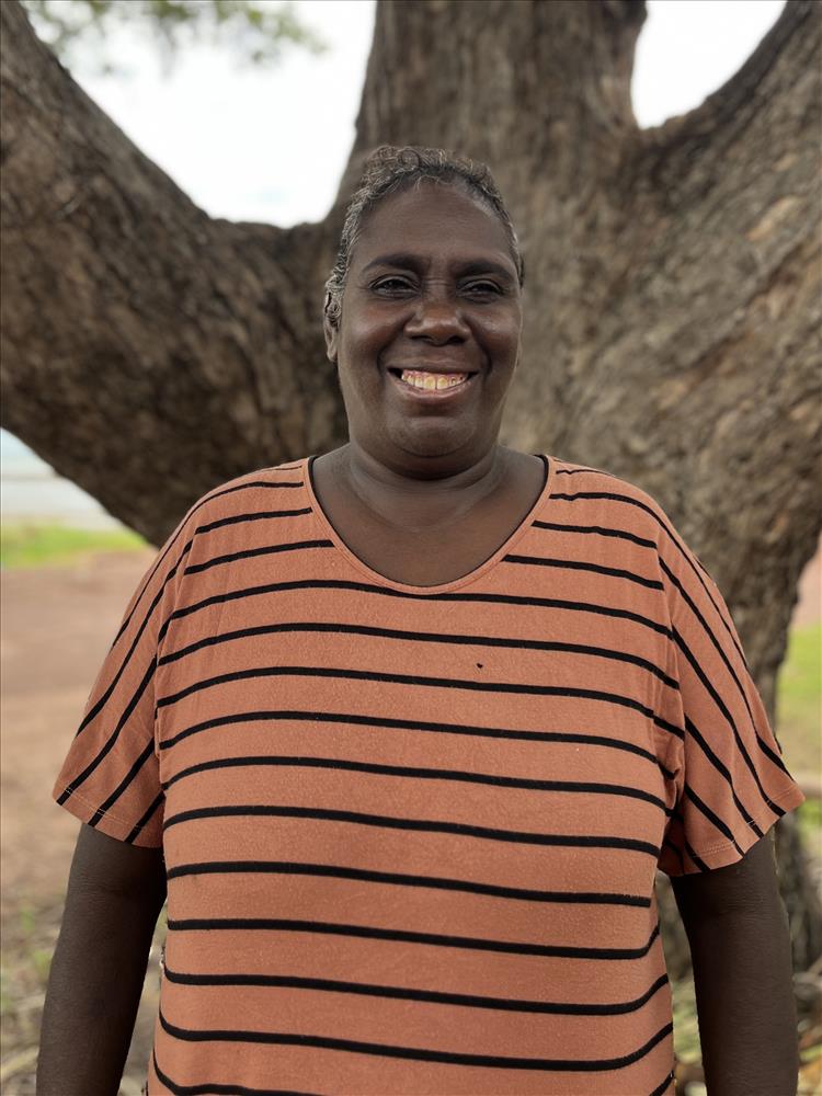 ABIGAIL MUNDJALA <br><I>Gunga bathi (pandanus basket)</I> - Image 2