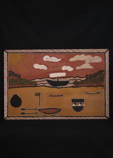 JACINTA BURUKUMALAWUY <br><I>Yolngu and Makassan trade</I>