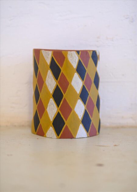 GEORGE  MILAYPUMA <br><I>Guku Ŋäṉitj Djiliwirriw (Honey of Djiliwirri) - Galaŋarr body paint deign - George Milay, Gupapuyŋu, Diamond design, honey bee</I>