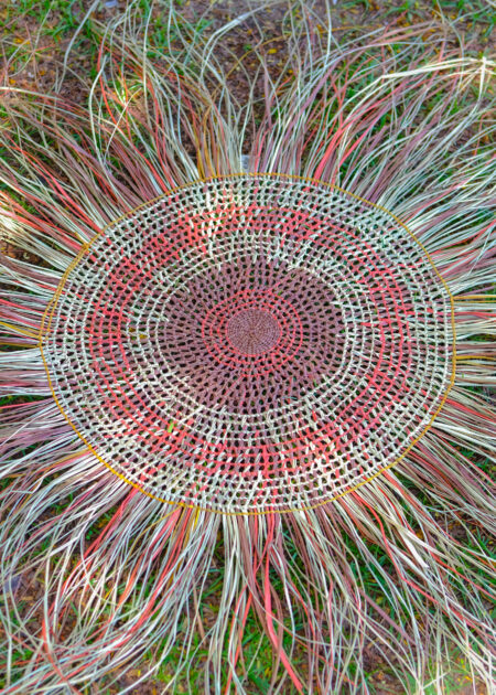 Vicky Dhulumbuyngu <br><I>Gunga mät (Pandanus Mat)</I>