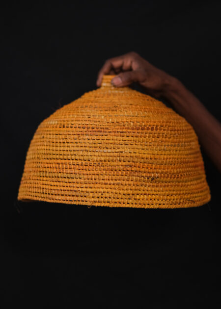HELEN GANALMIRRIWUY<br>Gunga Lamp shade<I>Gunga Lampshade(Pandanus Lampshade)</I>