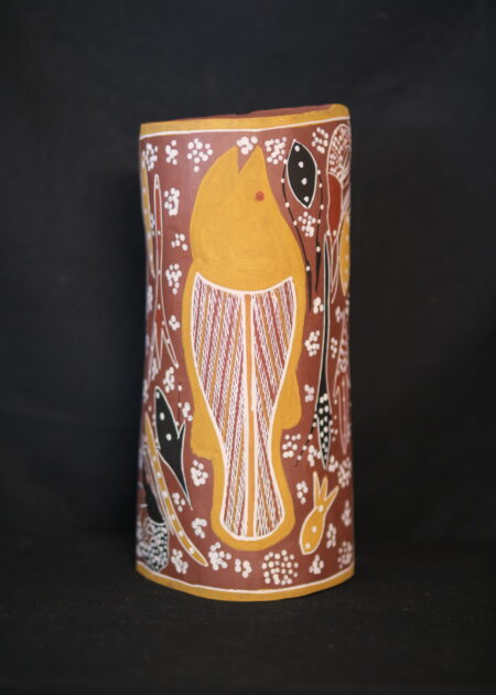 DAVID ROY <br>Ratjuk ga Muŋuṉmuŋun<I> Split Log (Barramundi and mangroves)</I>