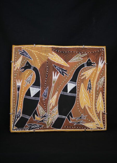 MATTHEW DJIPURRTJUN<br>Gurrumaṯtji at Ŋaliyindi<I>(Magpie Geese at Ŋaliyindi Homeland)</I>