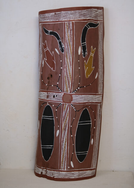 DAVID ROY <br>Murruŋgapuy Dhäwu (The Story of Murruŋga<I> Split Log (Murruŋgapuy Dhäwu (The Story of Murruŋga)</I>