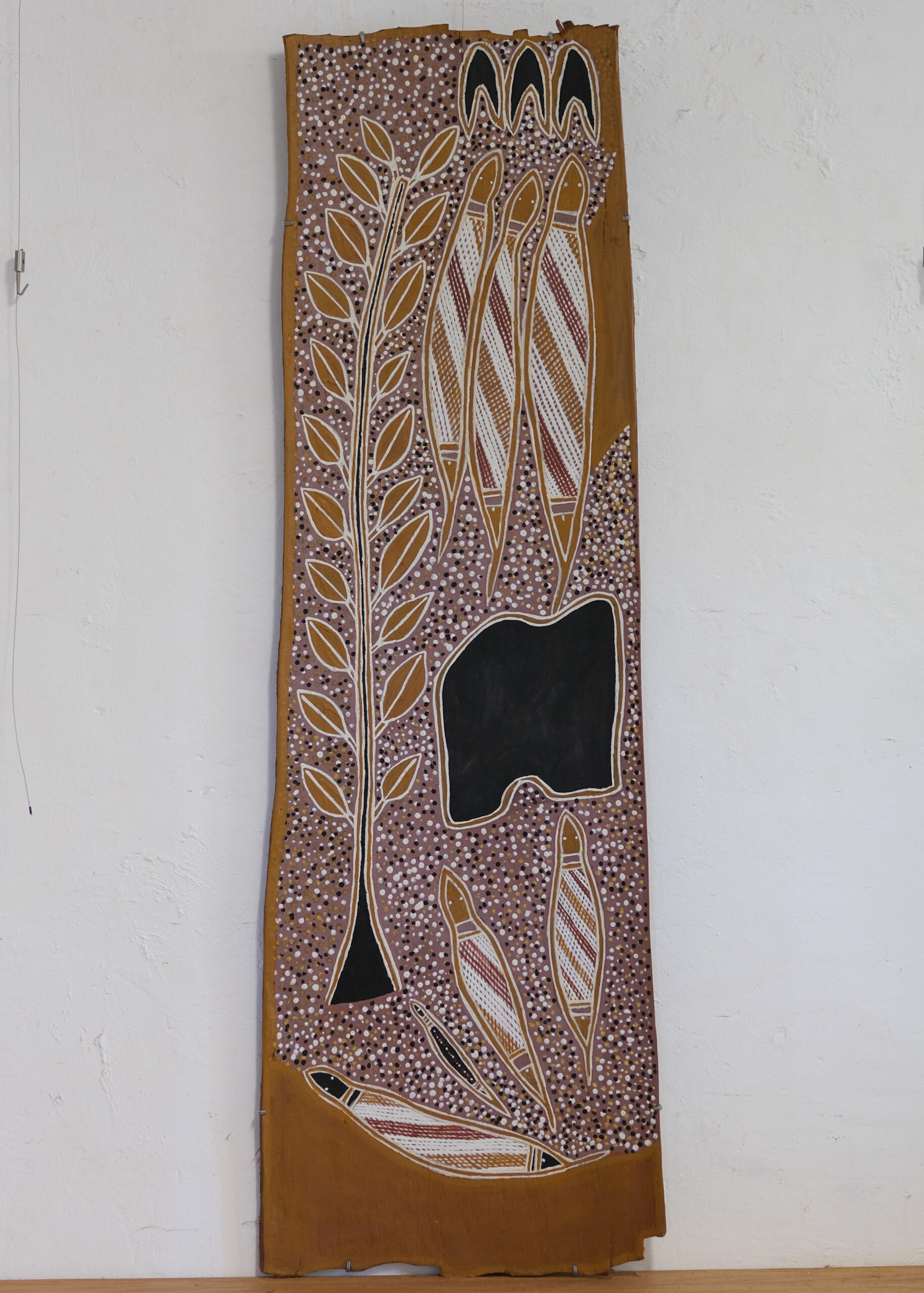 Jason Dhawulunbulun Dhamarandji<br><I>Dhambaṉiny (Death Adder) – Djambarrpuyŋu</I>