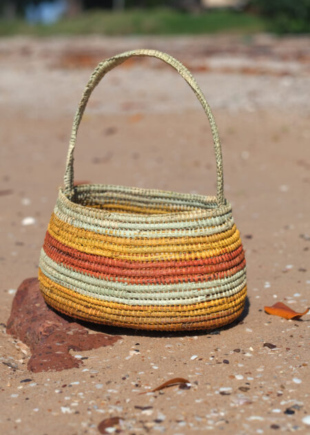 Margaret Gamuti <br><I>Gunga bathi (pandanus basket)</I>