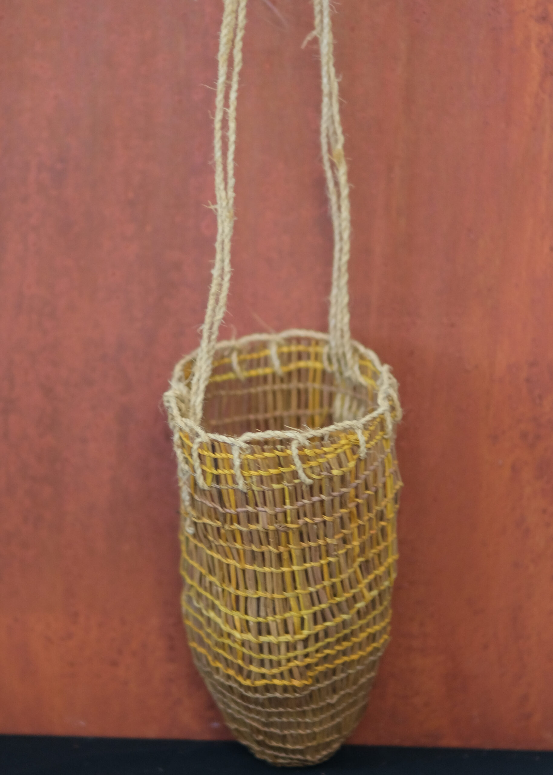 Lisa Garanydjirrnga <br><I>Miṉḏirr (conical basket)</I>