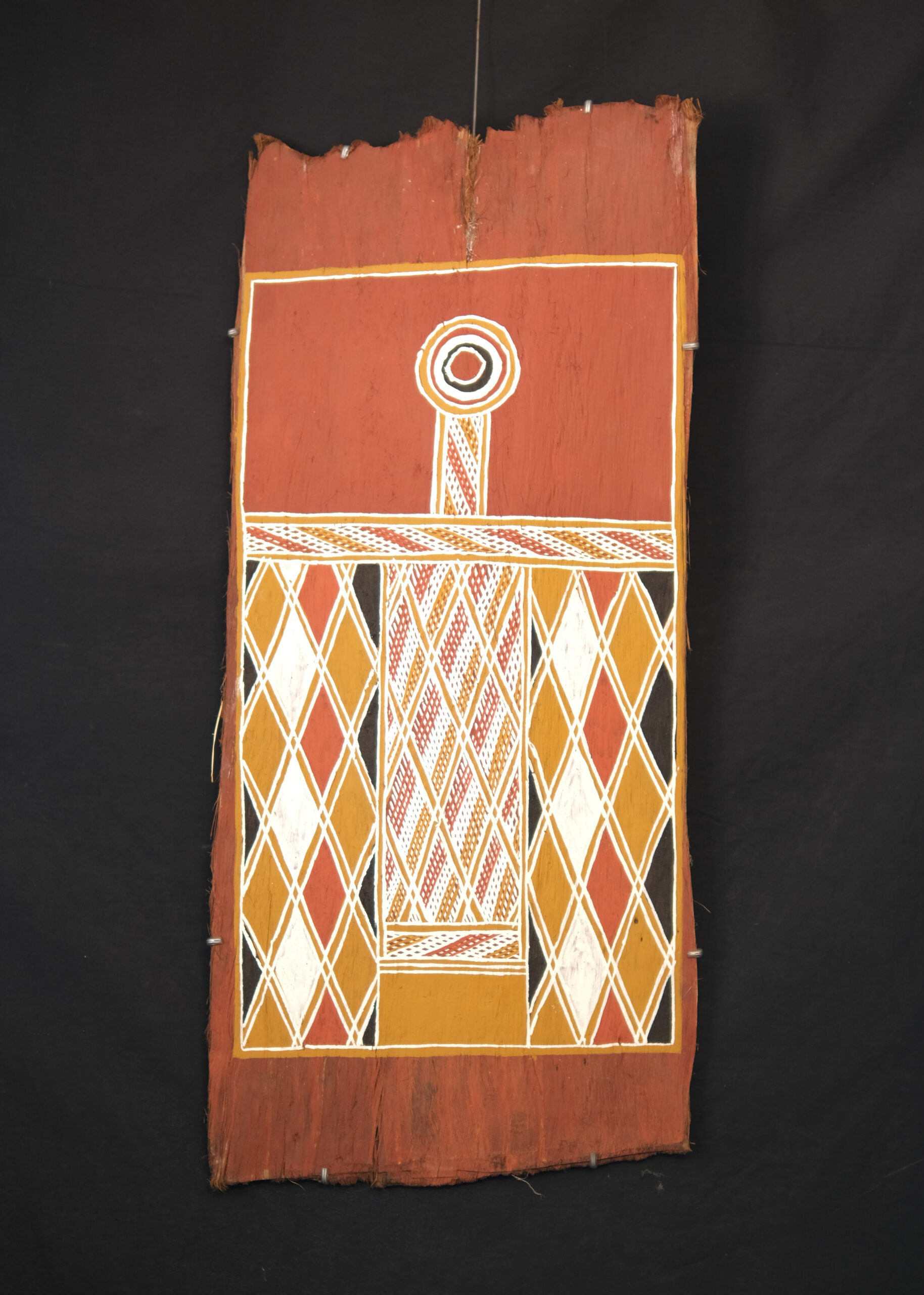 Joe Dhamanydji<br><I>Guku Galanyin (native honey bee hive)</I>