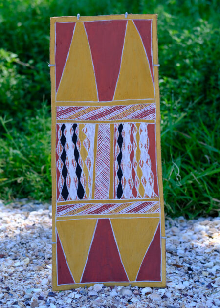David Mabubu<br><I>Dhukurrurru at Milaway (Sacred Rock) - Wobulkarra</I>