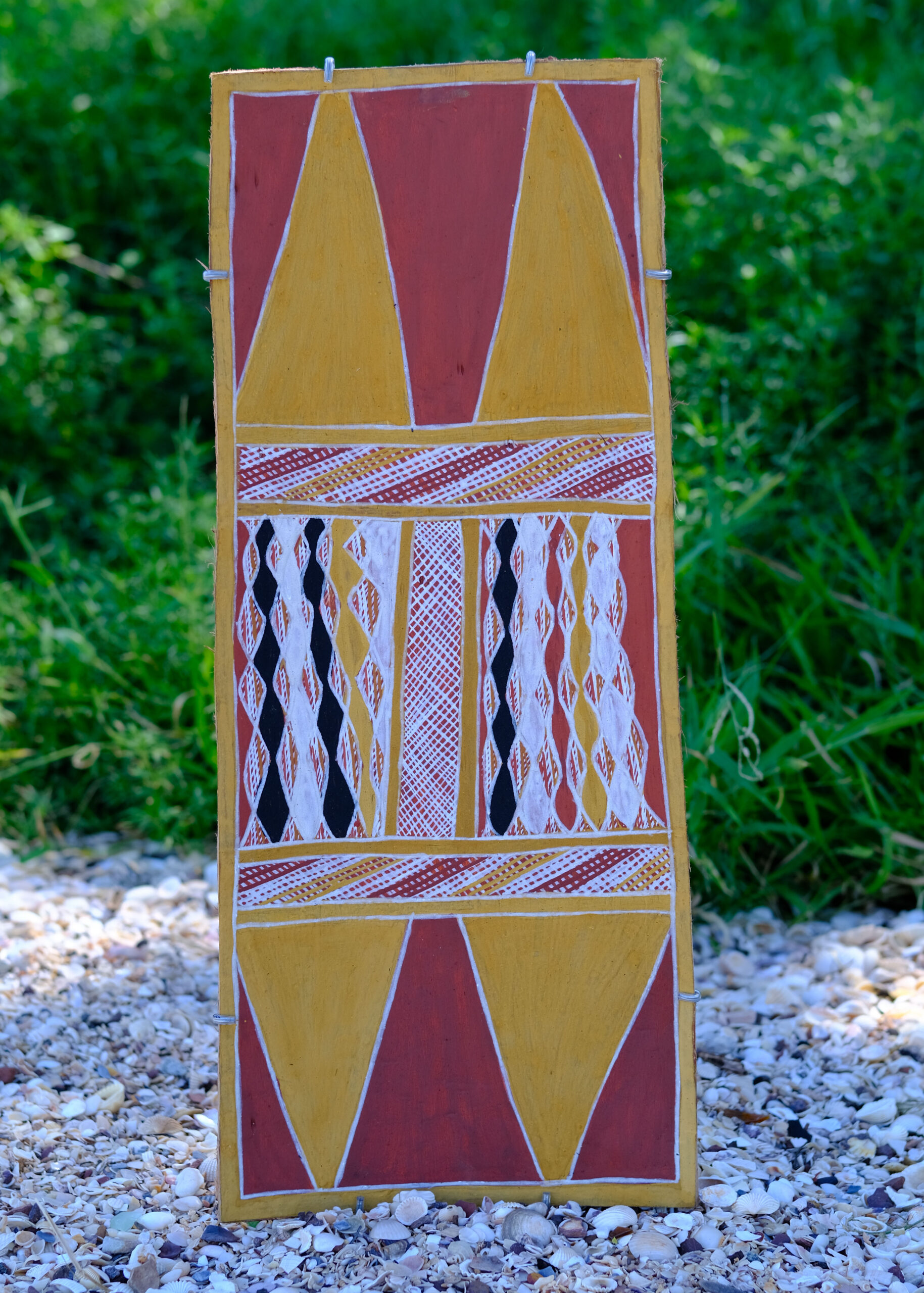David Mabubu<br><I>Dhukurrurru at Milaway (Sacred Rock) - Wobulkarra</I>