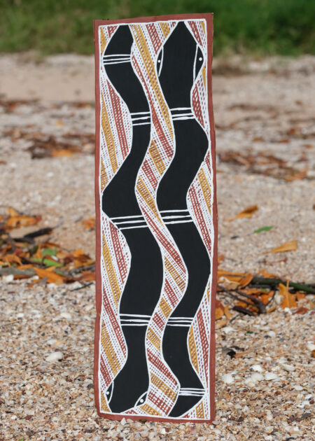 David Mabubu<br><I>Yälurr at Murruŋga (Seasnakes at Murruŋga)</I>