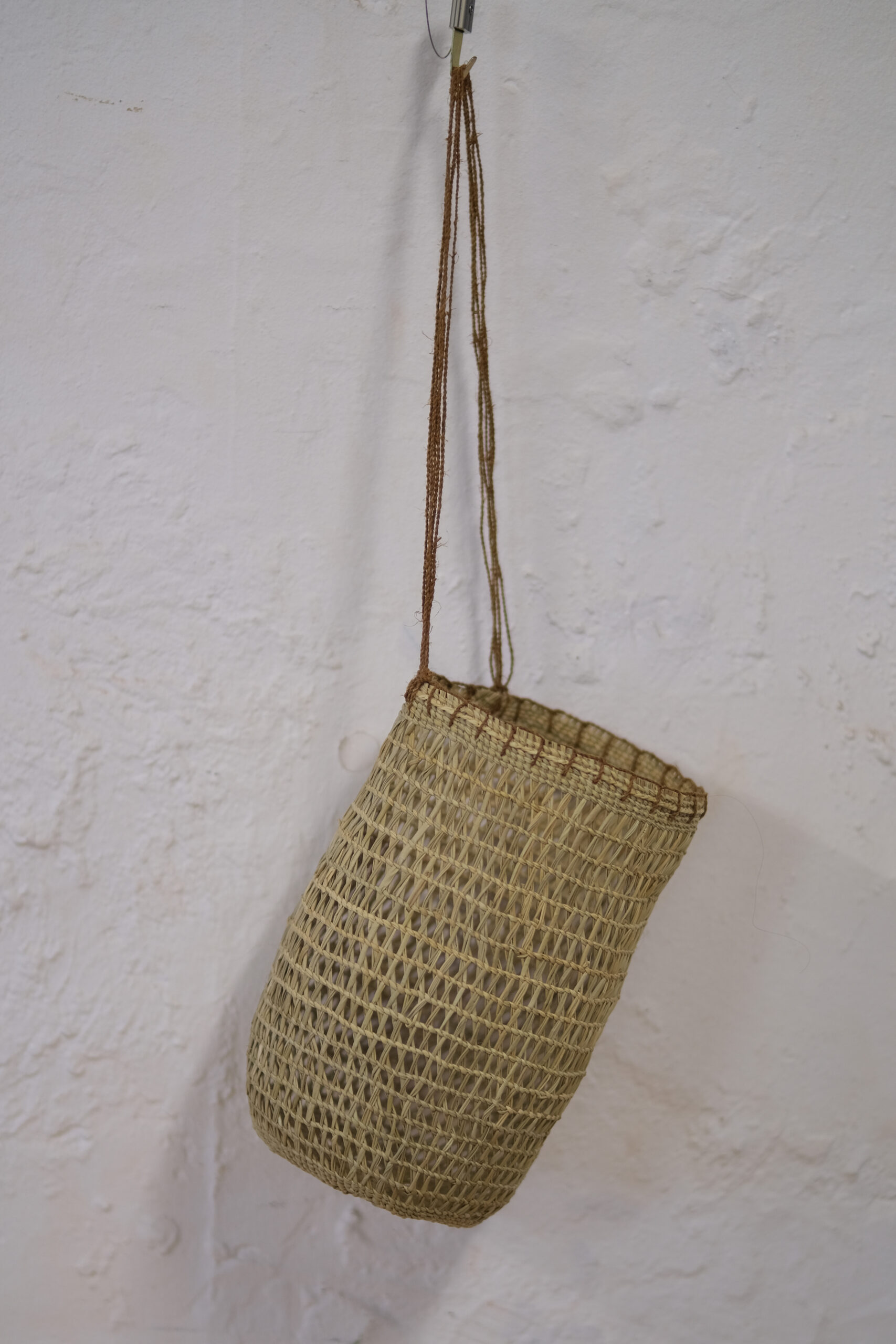 Helen Ganaimirriwuy<br><I>Miṉḏirr (conical basket)</I>